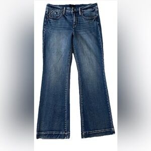 BUCKLE BLACK Fit No. 53
Bootcut Jeans Women's 32x34 Dark Wash Stretch
Denim